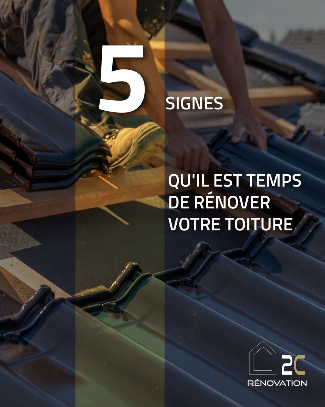Votre toiture est votre première protection contre les intempéries.